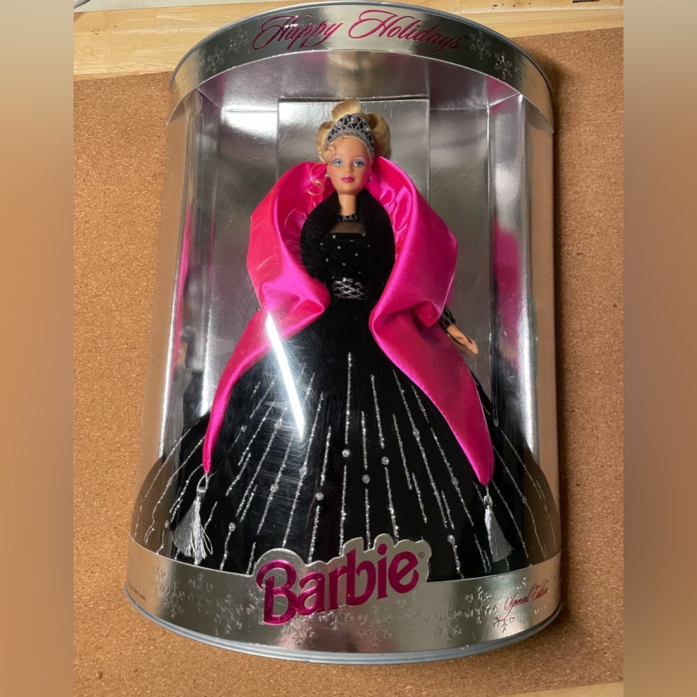 1998 Happy Holidays Barbie in box, great condition!